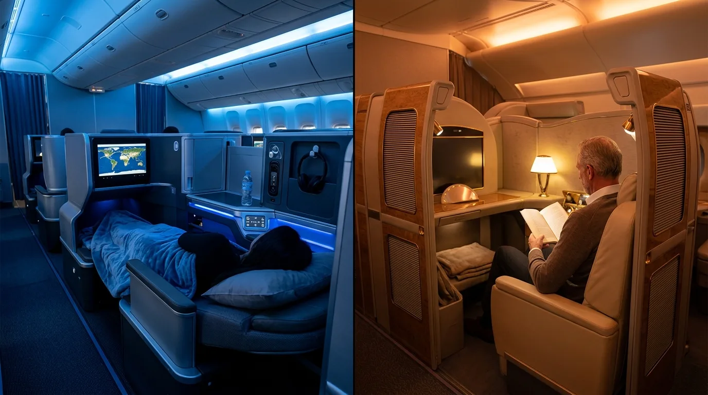 Air France vs KLM Business Class