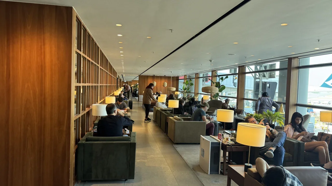 Cathay Pacific The Wing lounge