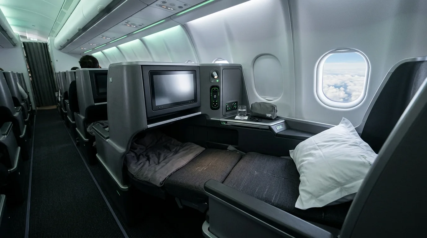 TAP Air Portugal A330neo business class cabin