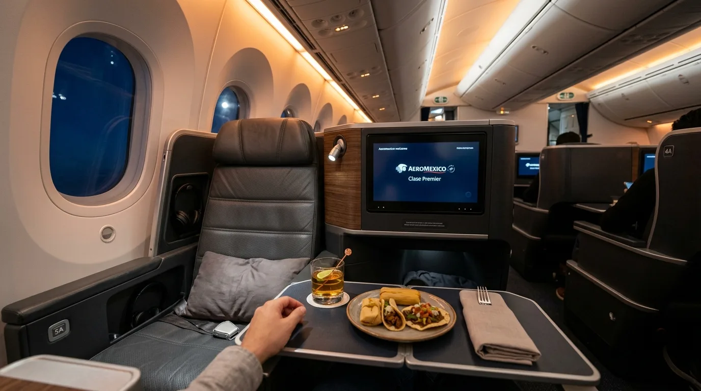 Aeromexico 787 Clase Premier business class