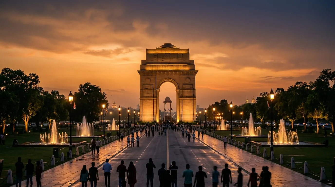 Business Class to New Delhi from the US