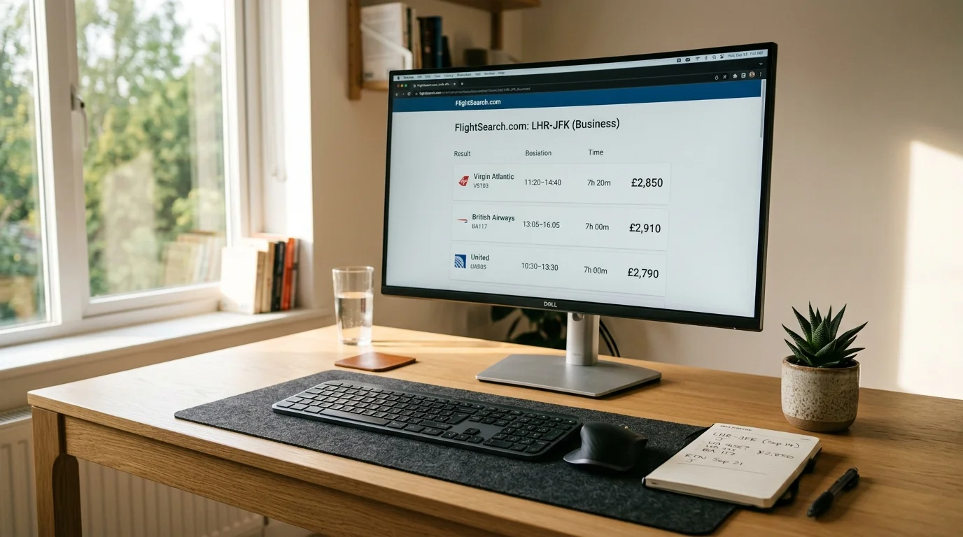 How to Track Business Class Prices (Without Obsessing)