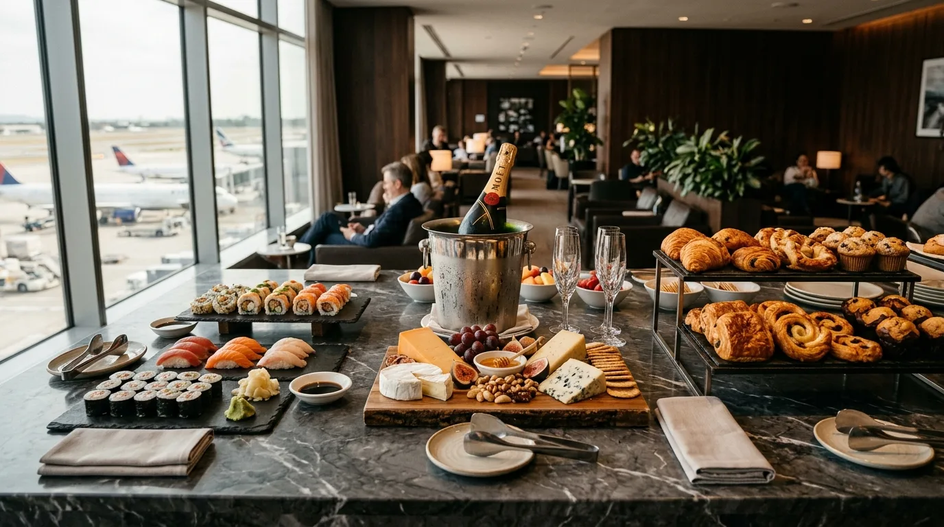 Business class dining comparison