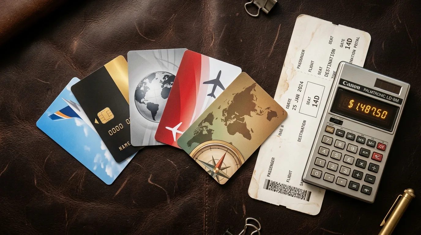 Airline loyalty cards and points strategy