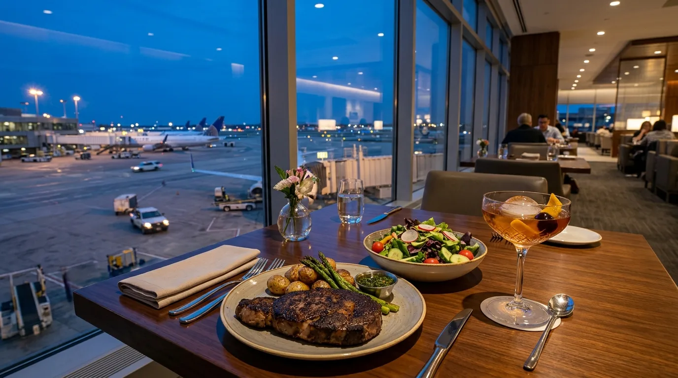 Business class dining experience — United Polaris Business Class: Honest Review