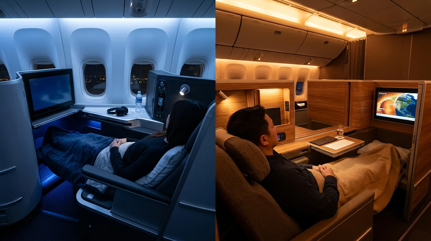 JetBlue Mint vs Delta One: Domestic Transcontinental