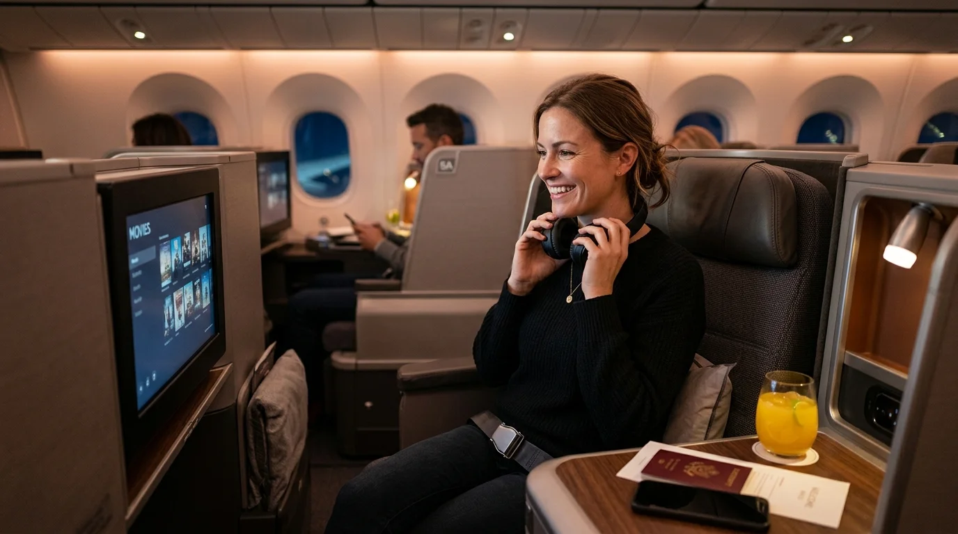 How I Saved $2,400 on Business Class Using Alerts
