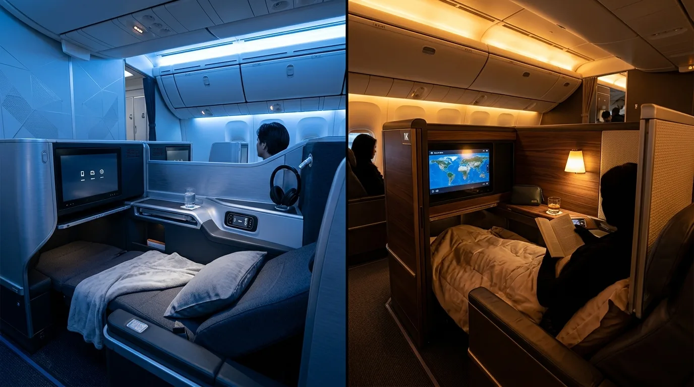 Singapore Airlines vs Cathay Pacific Business Class