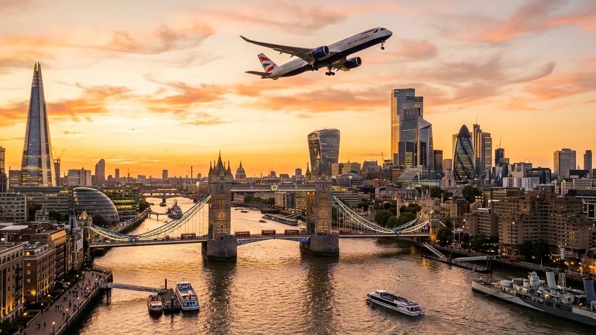 Business class travel from Dallas to London