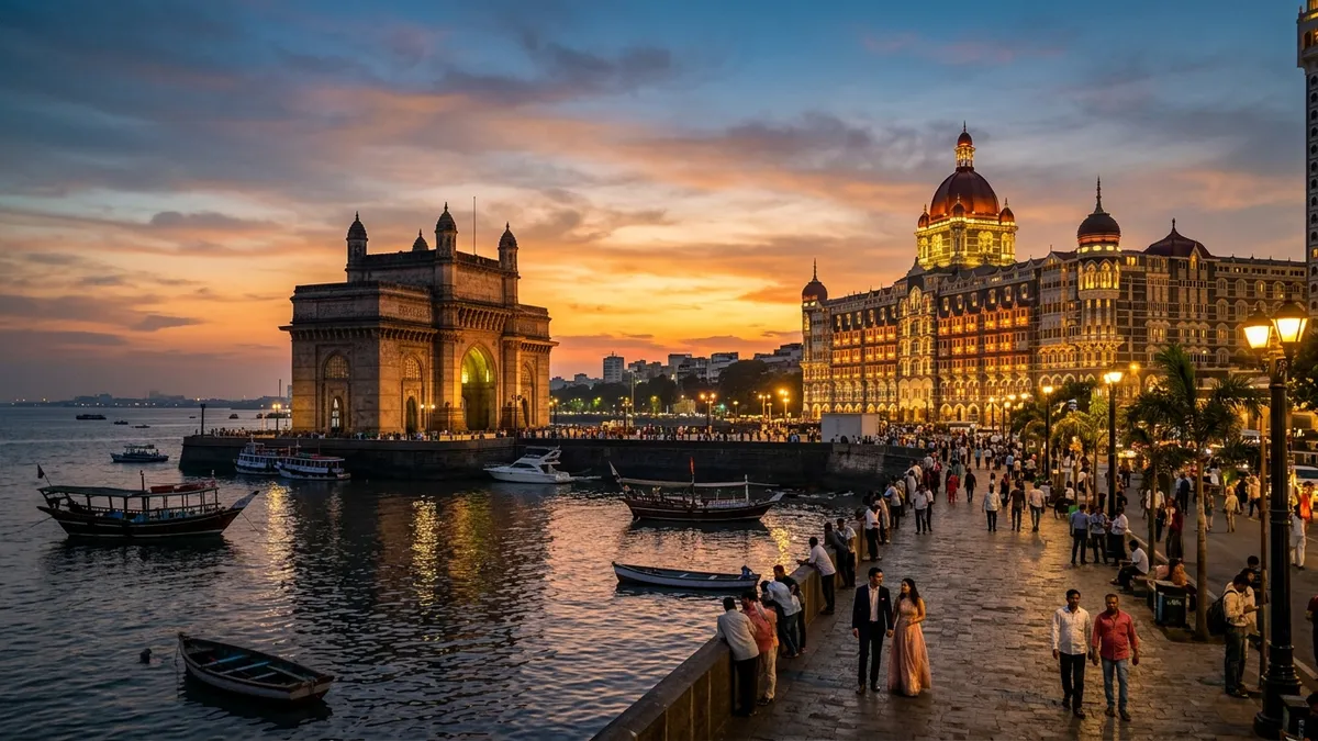 Business class travel from New York to Mumbai