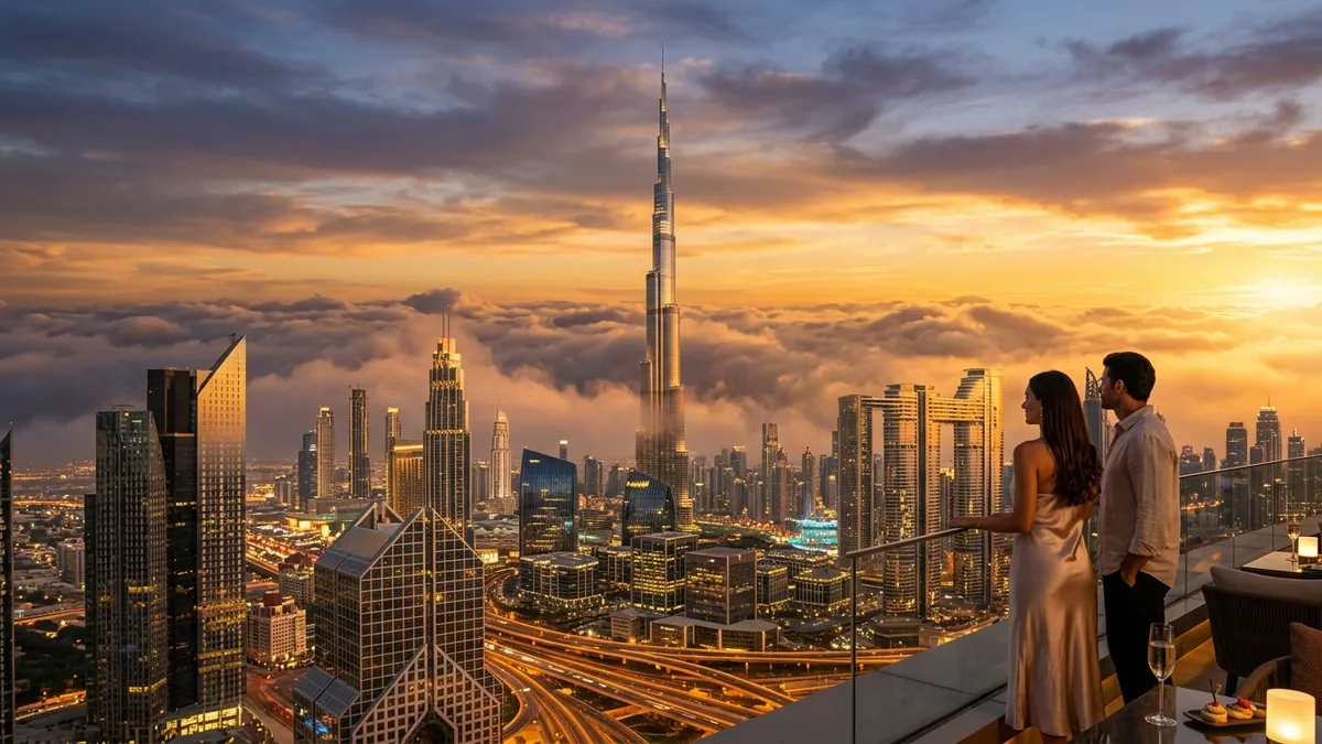 Business class travel from New York to Dubai