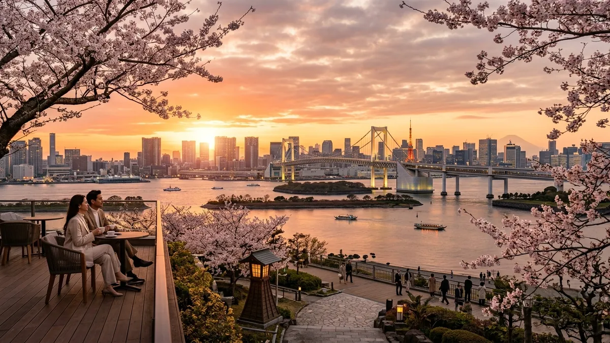 Business class travel from New York to Tokyo Haneda