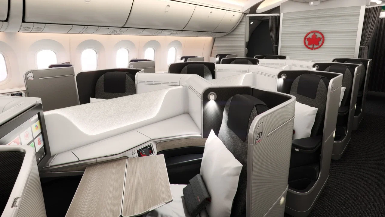 Air Canada Business Class Seat