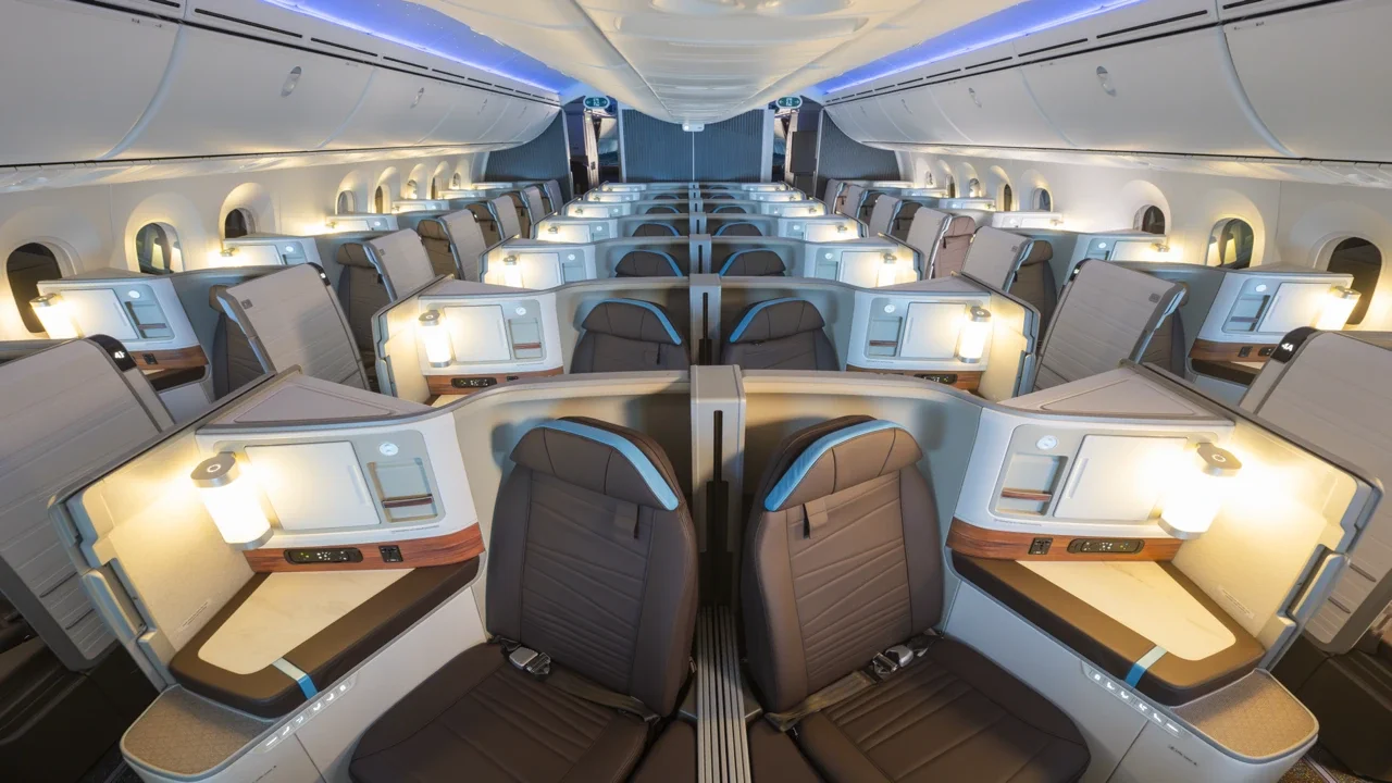 Alaska Airlines Cabin Interior