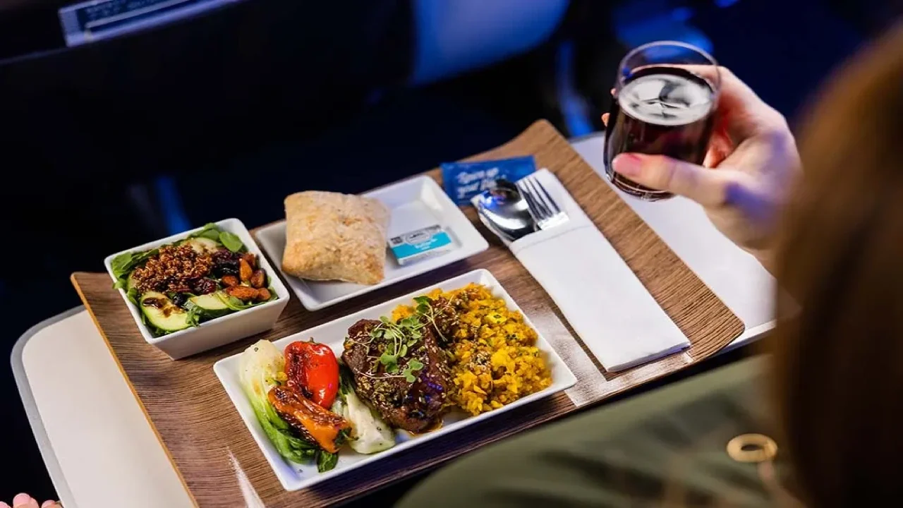 Alaska Airlines Dining Experience
