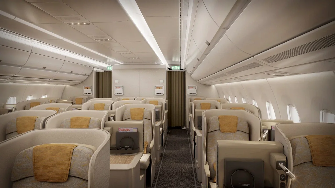 Asiana Airlines Business Class Seat