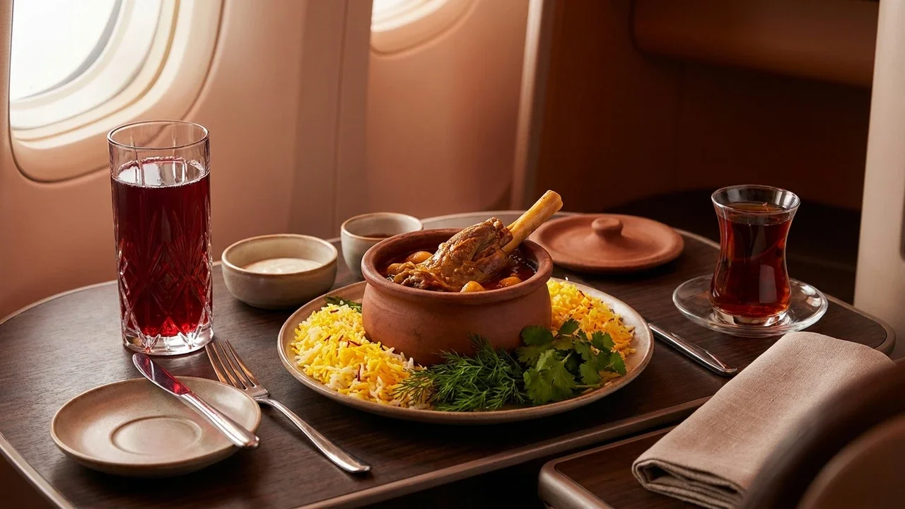 Azerbaijan Airlines Business Class Seat