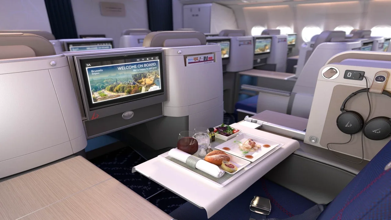 Brussels Airlines Dining Experience