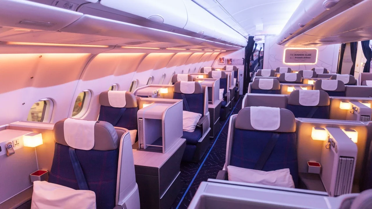 Brussels Airlines Business Class Seat