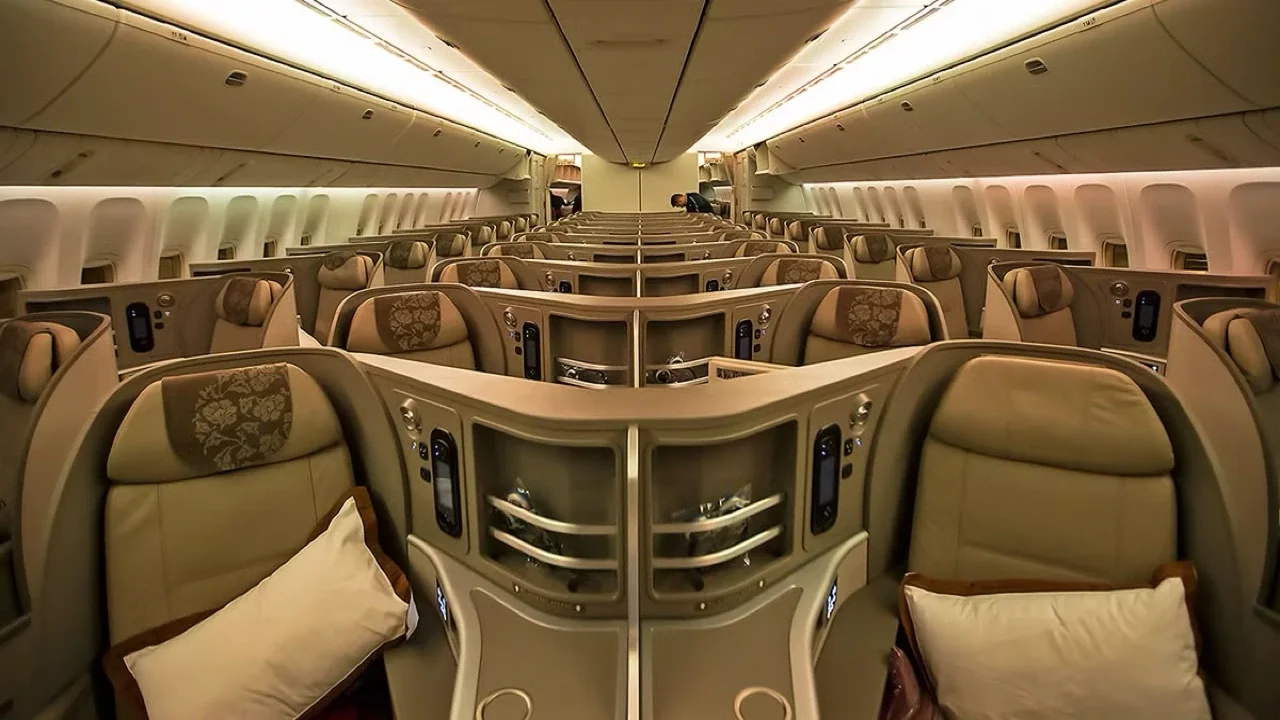 China Eastern Airlines Cabin Interior