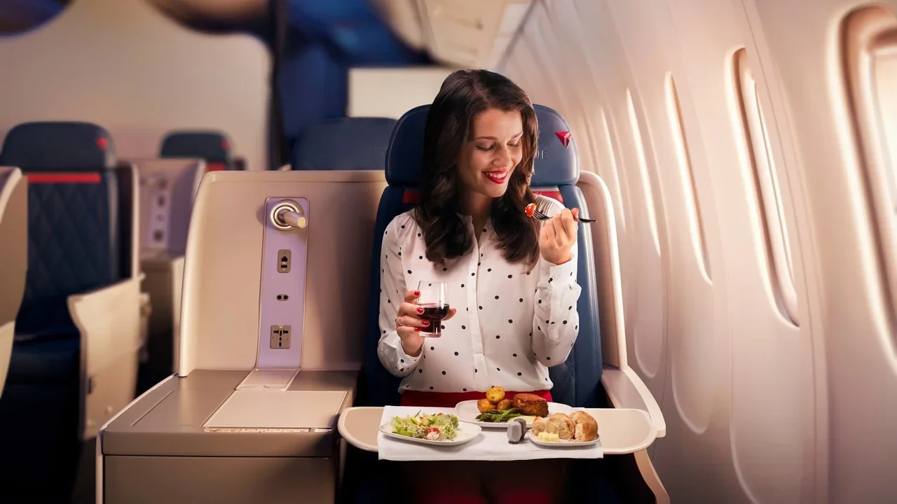 Delta Air Lines Dining Experience