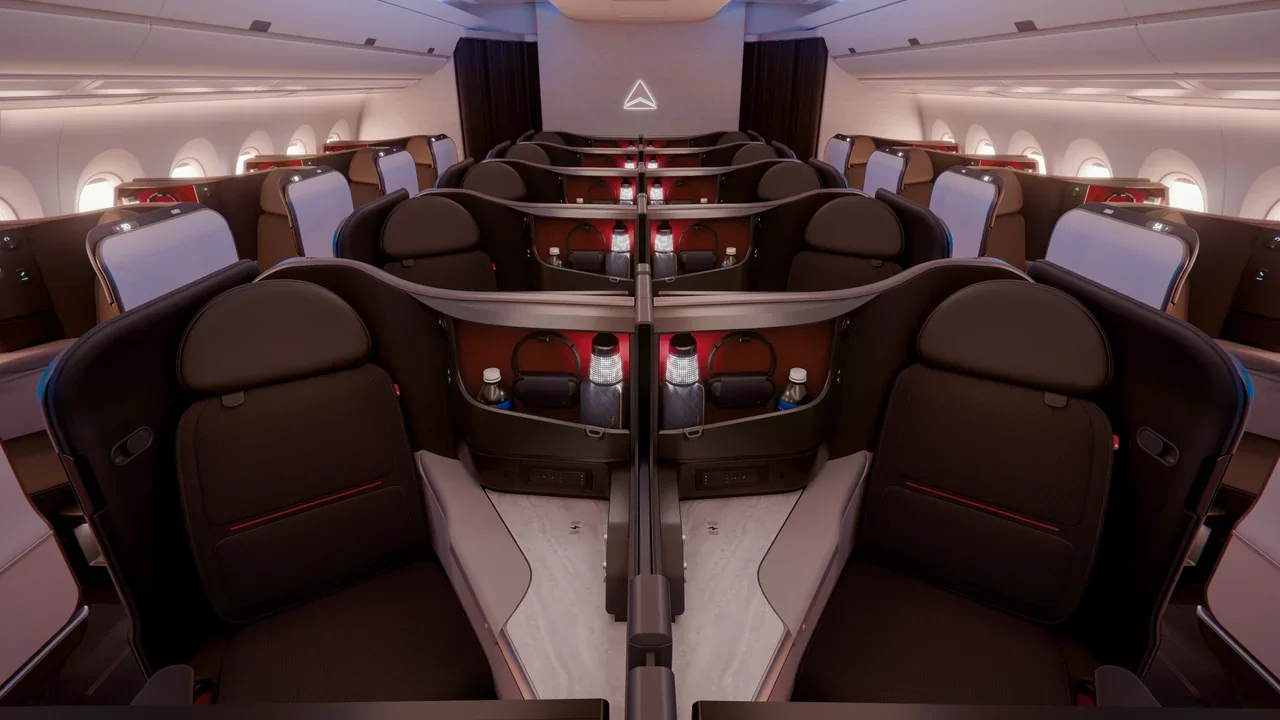 Delta Air Lines Business Class Seat