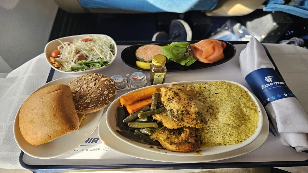 EgyptAir Dining Experience
