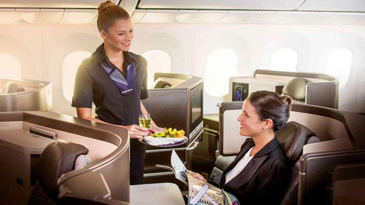 El Al Israel Airlines Dining Experience
