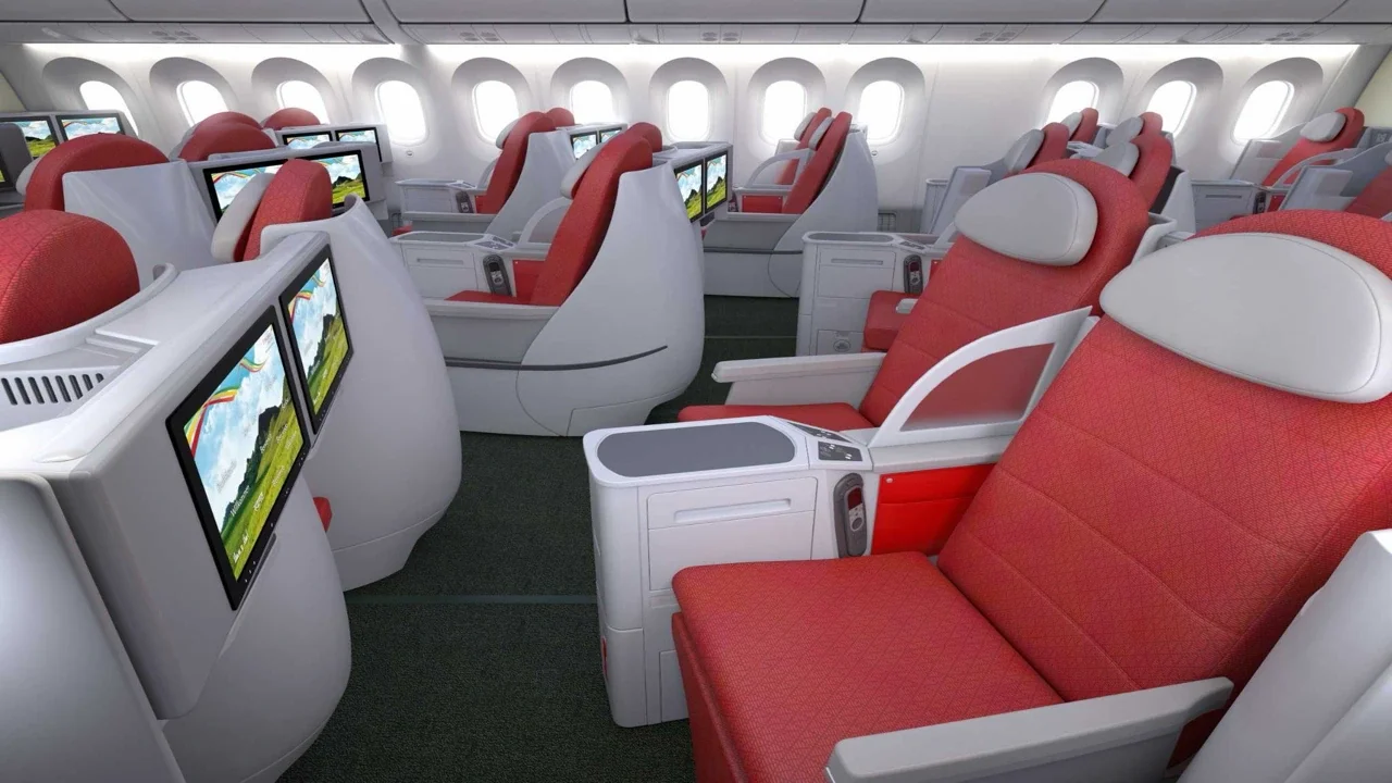 Ethiopian Airlines Cabin Interior