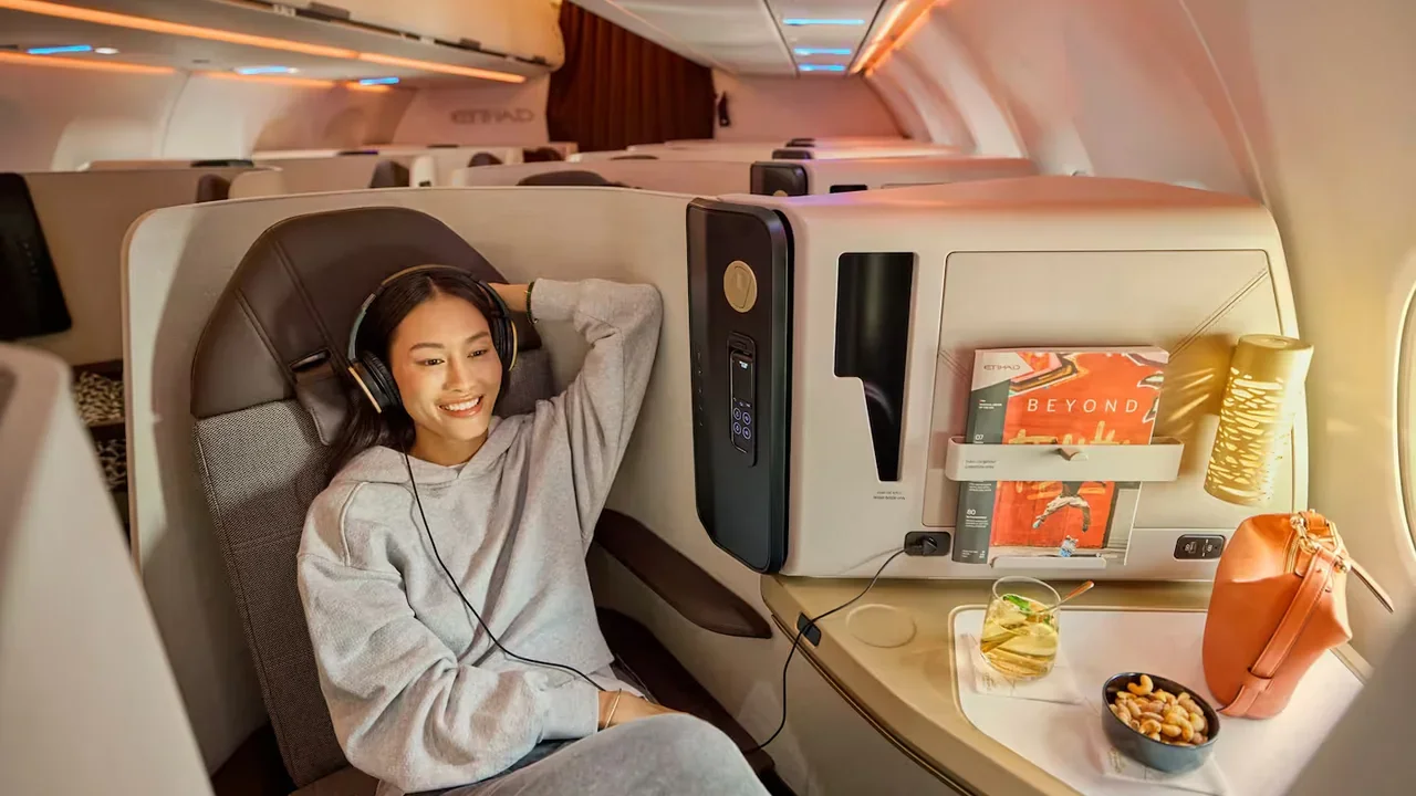 Etihad Airways Cabin Interior
