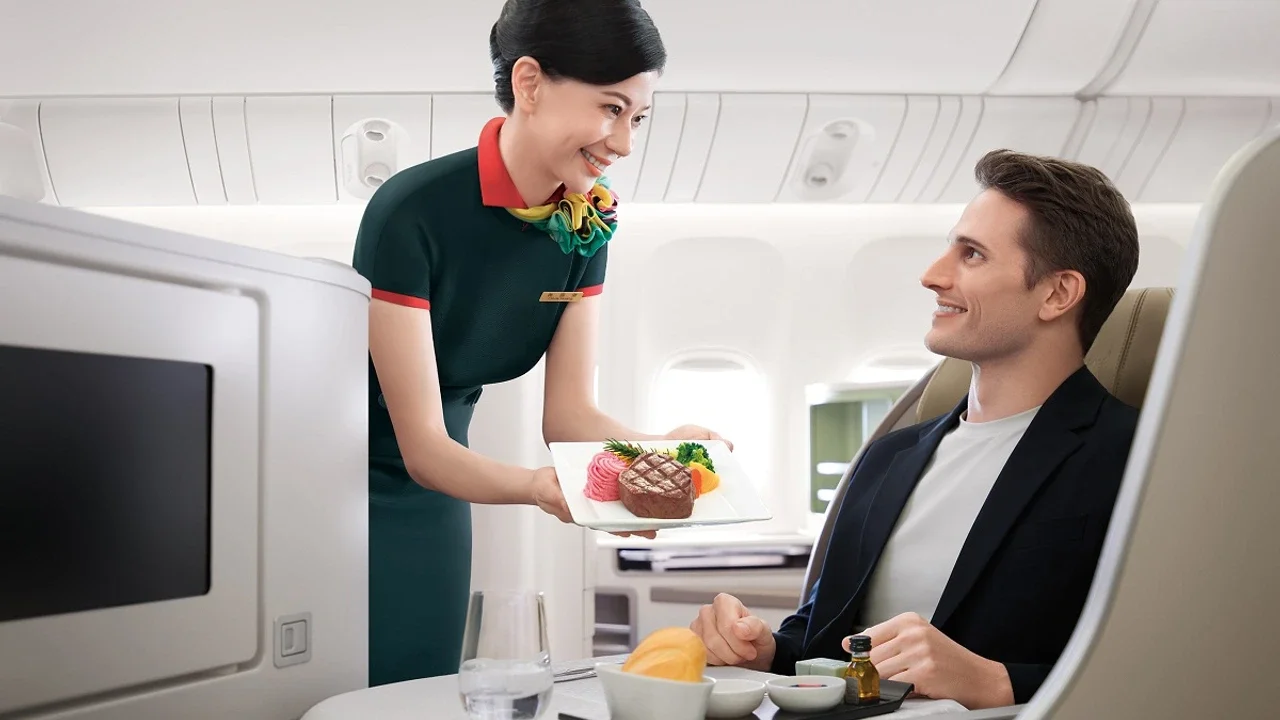 EVA Air Dining Experience