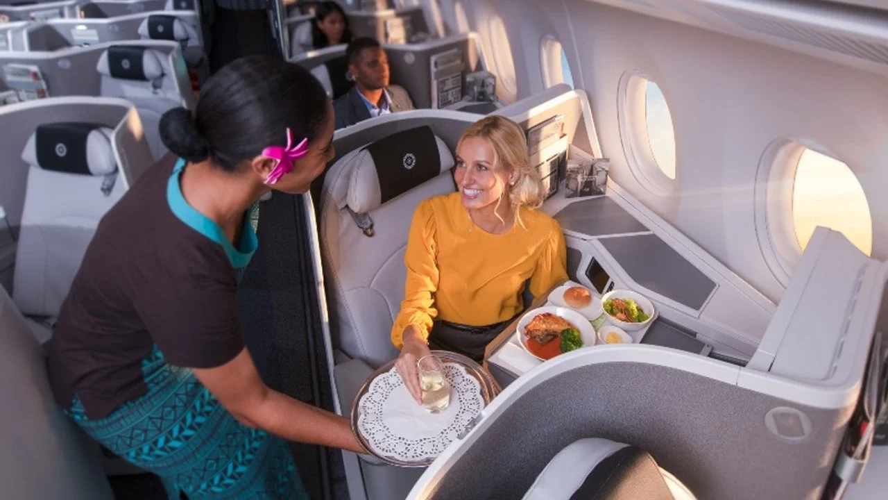 Fiji Airways Dining Experience
