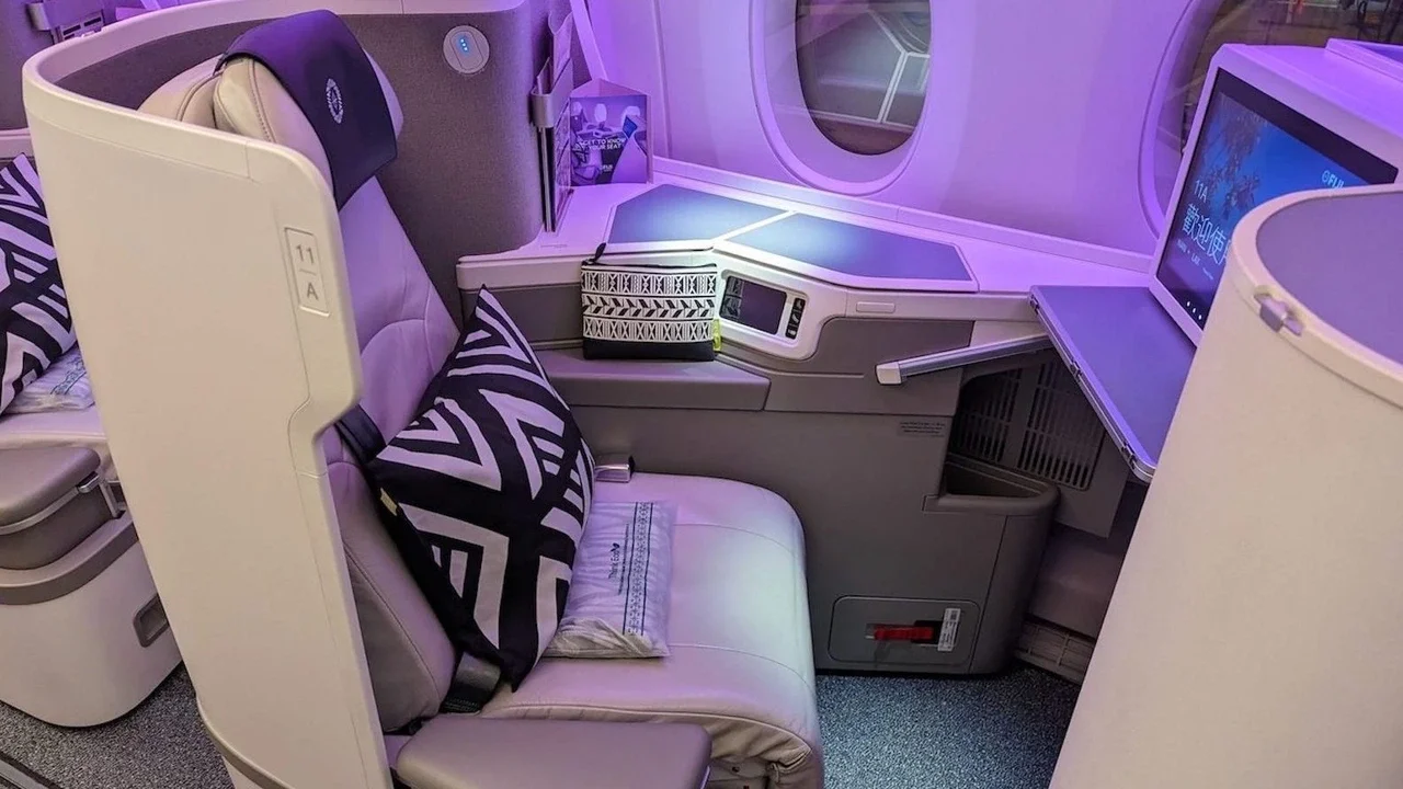 Fiji Airways Business Class Seat