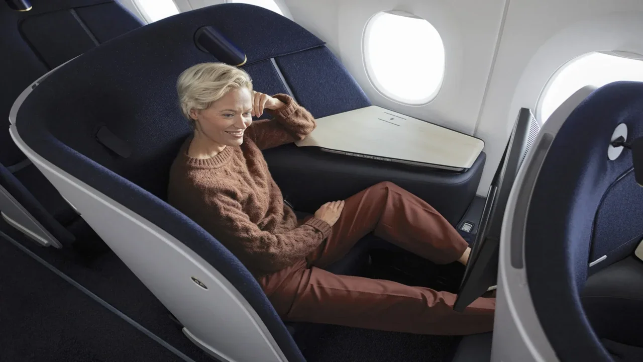 Finnair Business Class Seat