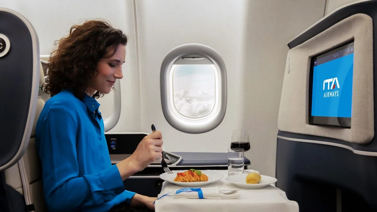 ITA Airways Dining Experience