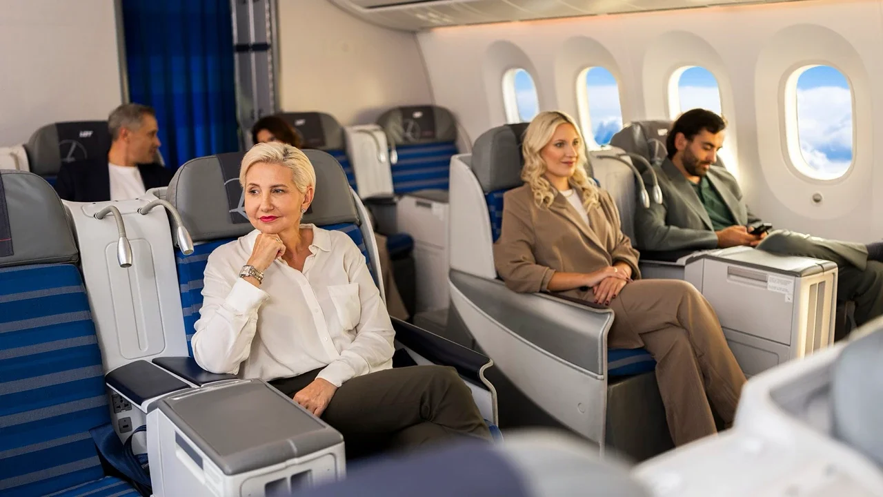 LOT Polish Airlines Cabin Interior