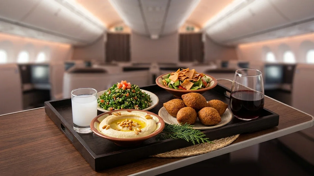 Middle East Airlines Business Class Seat