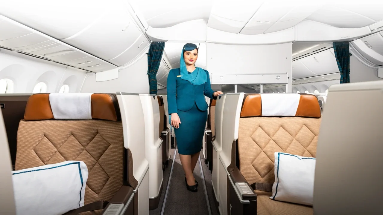 Oman Air Cabin Interior