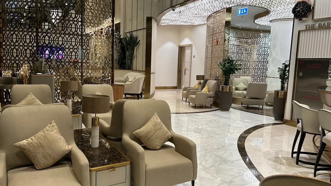 Oman Air Airport Lounge