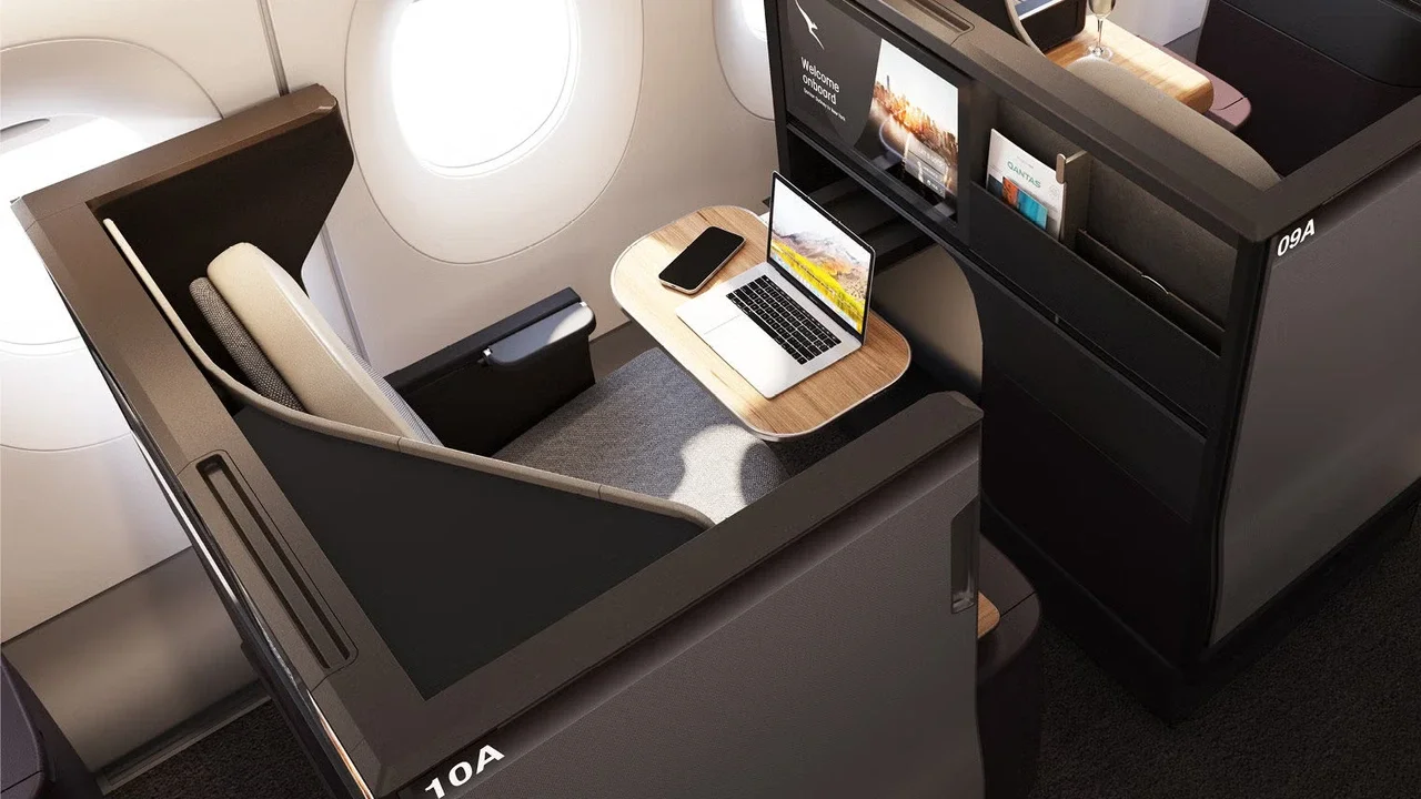 Qantas Cabin Interior