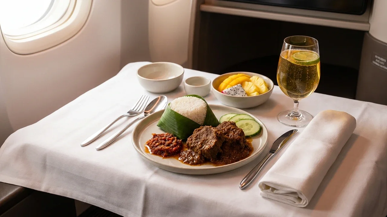 Royal Brunei Airlines Business Class Seat