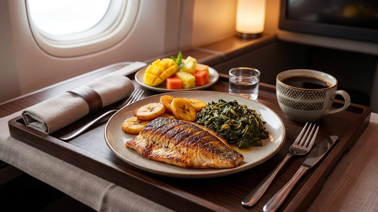RwandAir Business Class Seat