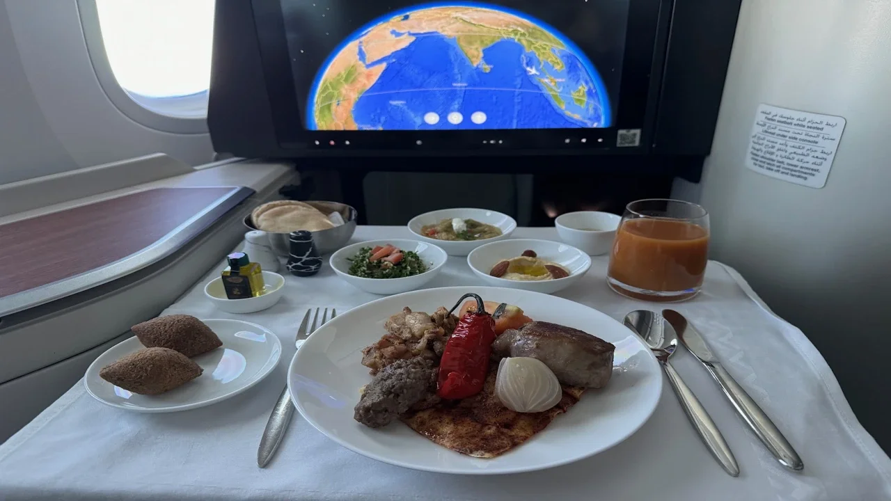Saudia Dining Experience
