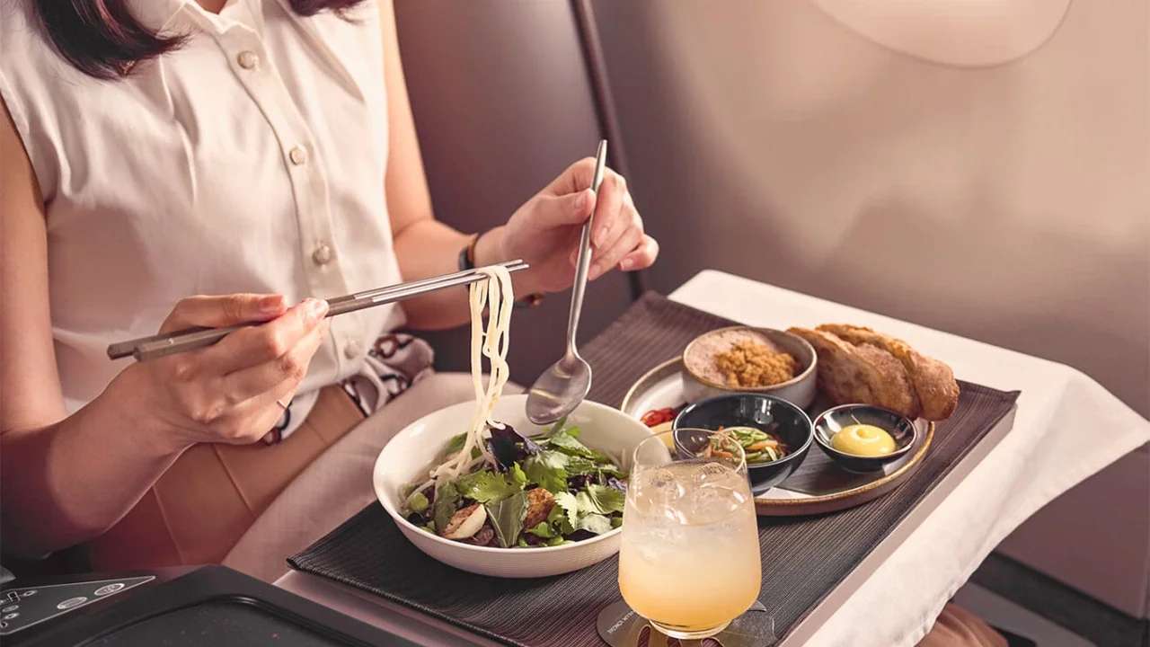 Starlux Airlines Dining Experience