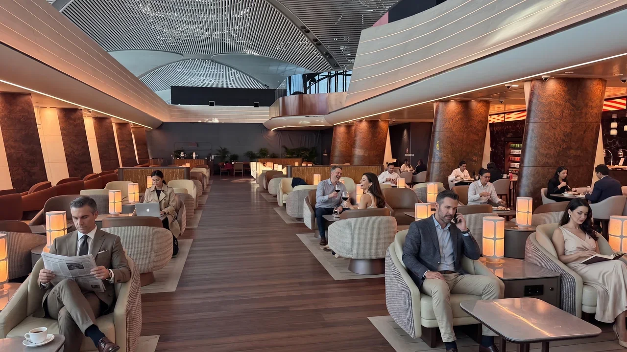 Turkish Airlines Airport Lounge
