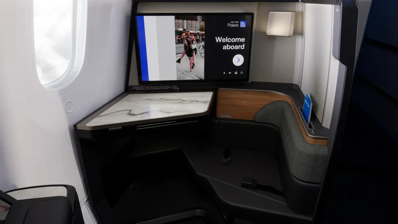 United Airlines Cabin Interior