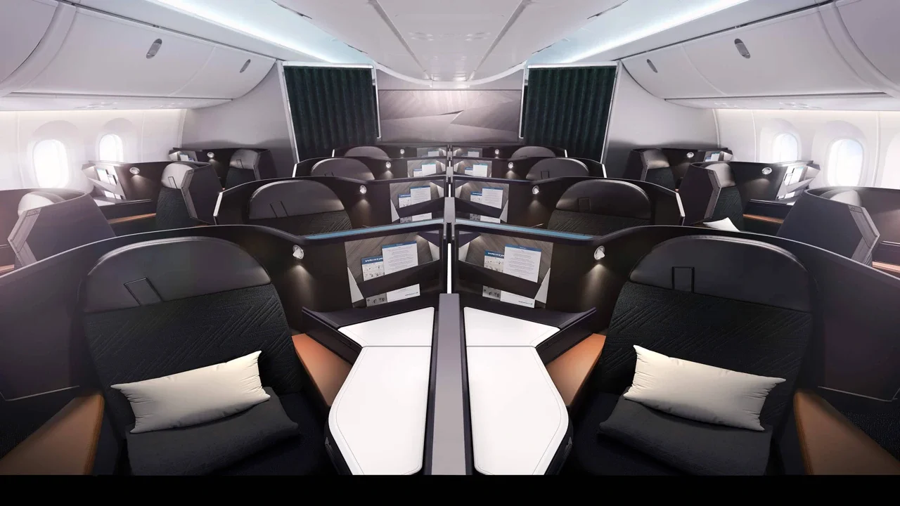 WestJet Cabin Interior