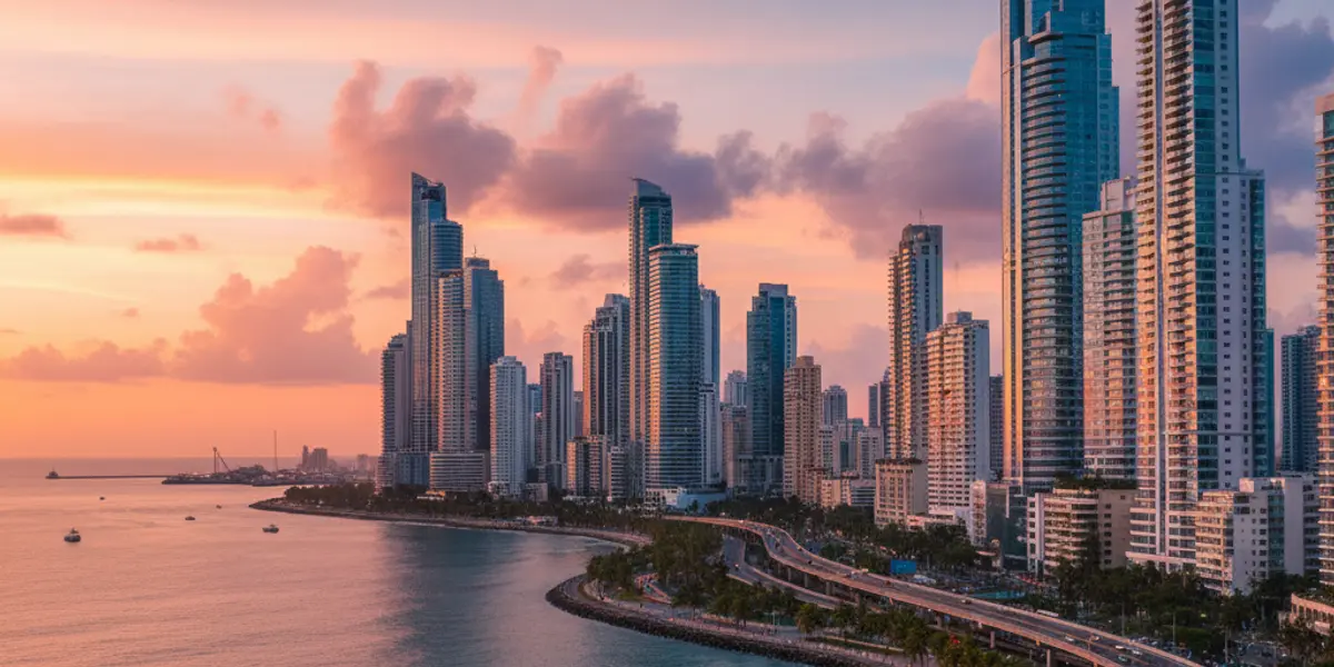 Panama City modern skyline